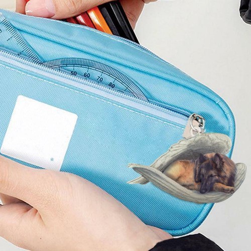 ^/.  Lindo perro ala ángel dormido, llavero colgante - Imagen 5 de 38