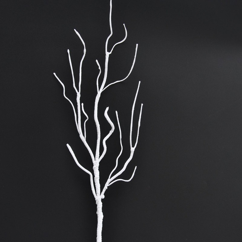 1 PCS Artificial Plastic Small Tree Dried Branch for Home Wedding Decor