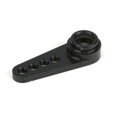 Dynamite 1/2 Machined Aluminum Servo Arm SPK/J/A/KO Black DYN2535 Servo