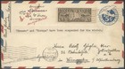 USA 1930 Bremen Europa Schleuderflug Catapult Cover Flights K58 Suspended 116169 — photo 1