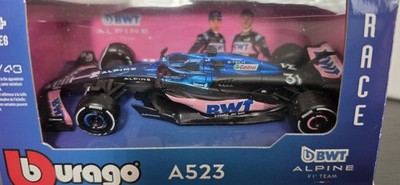 Bburago BWT Alpine F1 Team A523 2023 1:43 Diecast Formula 1 Car Esteban Ocon #31