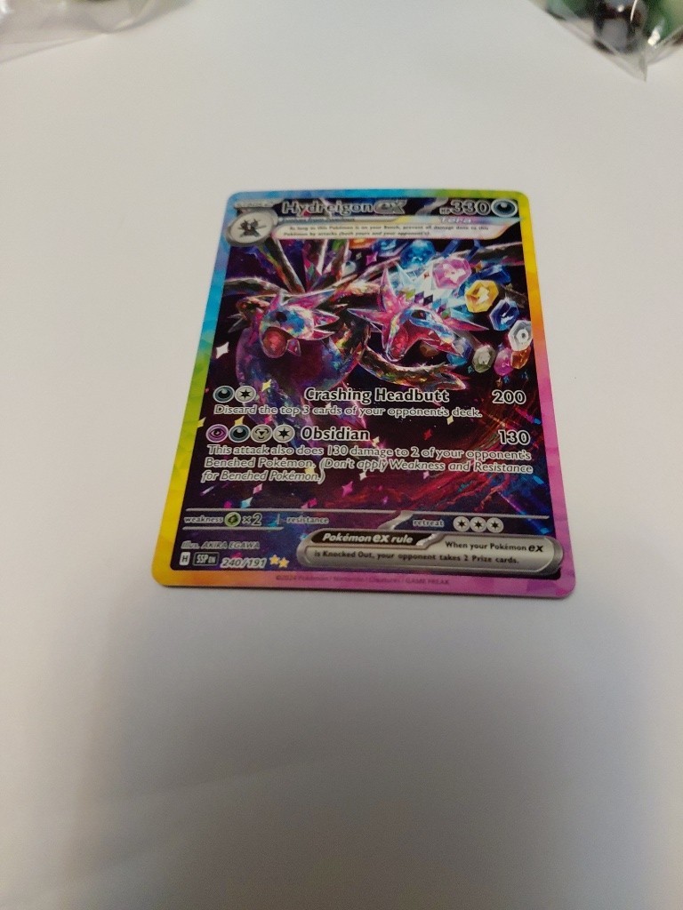 2024 Pokemon SV08: Surging Sparks Special Illustration Rare Hydreigon ex #240