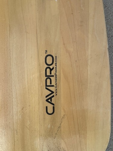 CavPro Wooden Canoe Paddles Cherry Walnut Inlay 57" Pair - Picture 2 of 4