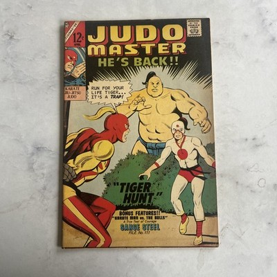 1966 JUDO Master Comic #94 He s Back !!No.111 Karate Tiger Hunt Cartoons Books