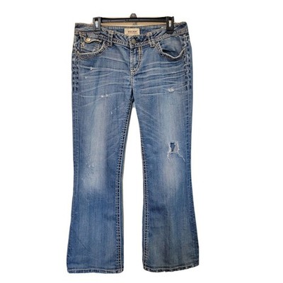 Mek Denin Buckle Jeans Womens Size 30 x 32 Basti Bootcut