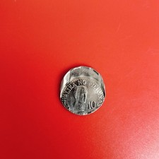 1975-1983 Philippines 10 Centavos ABL Misaligned Struck Waffled Error Coin B-F