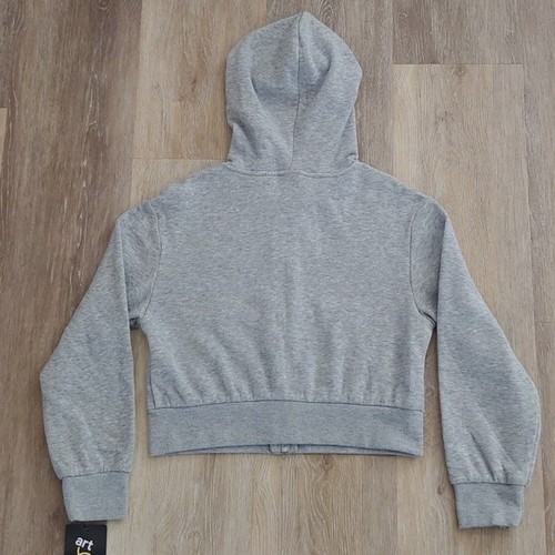 NWT Art Class Girls Full Zip Hooded Jacket Grey Size S (6/7) - Picture 4 of 7