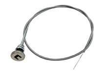 1947 - 1953 Chevrolet / GMC Truck Choke Cable & Knob - SS with Maroon Detail