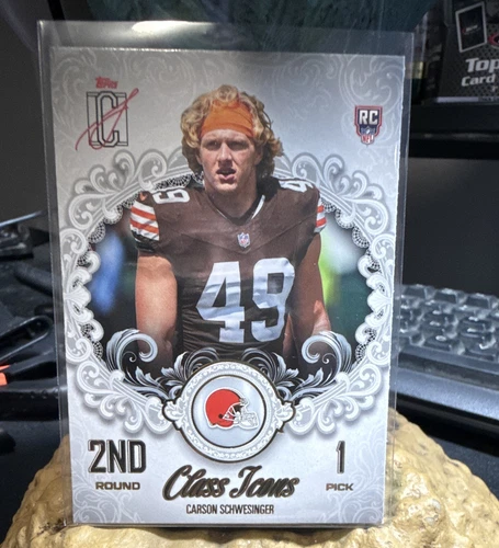 2025 Topps Signature Carson Schwesinger Base (RAW)