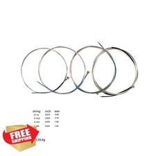 Alnicov 4/4 Cello Strings Nickel-Plated Ball End Medium Gauge