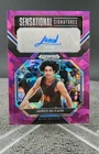 JARED McCAIN 2023 Panini Prizm Draft Purple Ice Prizm Sensational Signatures /99