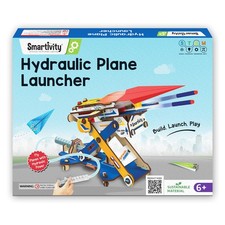 DIY 2in1 Hydraulic Airplanes  Darts Launcher STEM for Ages 6-14 Years I Gift...