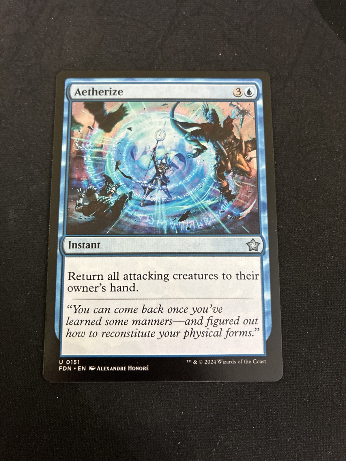 MTG Foundations Aetherize 151, NM, Regular