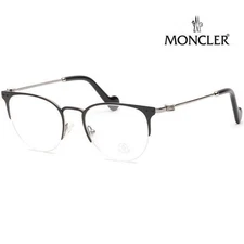 Moncler Eyeglasses Frame ML5024 005 Luxury Round Semi-Rimless 65871941