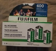 EXPIRED 7/26 - 3 Pack Fujifilm 400 Speed Color Negative 35mm Camera Film