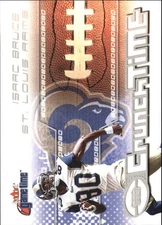 2001 Fleer Game Time Crunch Time #2 Isaac Bruce - FB
