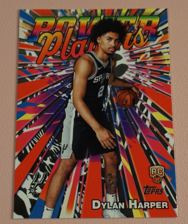 2025-26 Topps - Power Players Dylan Harper #PP-17 (RC) San Antonio Spurs