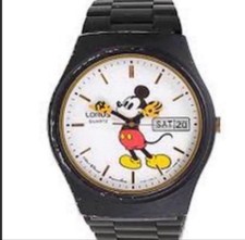 Vintage Axl Rose Mickey Watch Guns & Roses Rare Unused Boxed Collectible