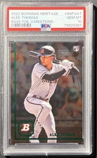 2022 Bowman Heritage Alek Thomas #78 Image Swap Variation (RC) Diamondbacks