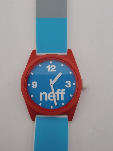 Neff Daily Men's Quartz Watch Resin Band New Battery Working