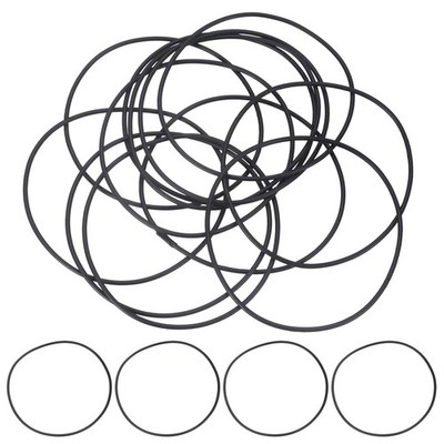 12pcs Nitrile Rubber O-Rings 2-7/8'' x 3'' x 1/16'' NBR Sealing Gasket Black