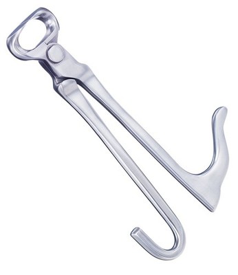 Hoof Nail Puller & Foal Nipper Tool for Nail Nipper Professionals & Livestock 9''