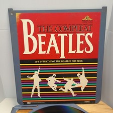 The Compleat Beatles Movie RCA SelectaVision CED Videodisc MGM/UA 1981