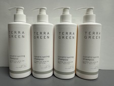 4 PACK Terra Green Hair Conditioning SHAMPOO Enriched With White Tea 12.8 FL oz