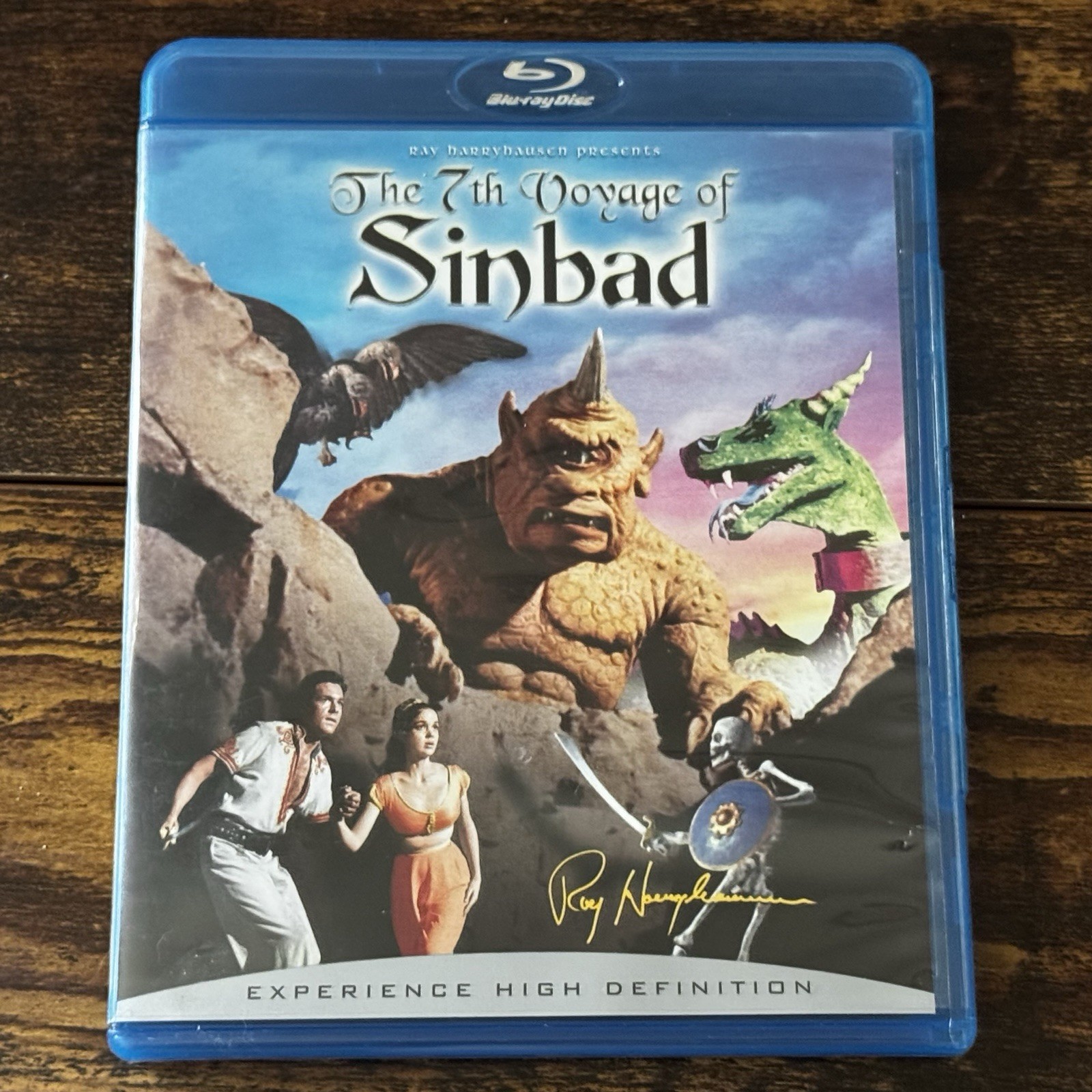 The 7th Voyage of Sinbad [1958] (Blu-ray, 2008) 50th Anniversary Ed. EXCELLENT