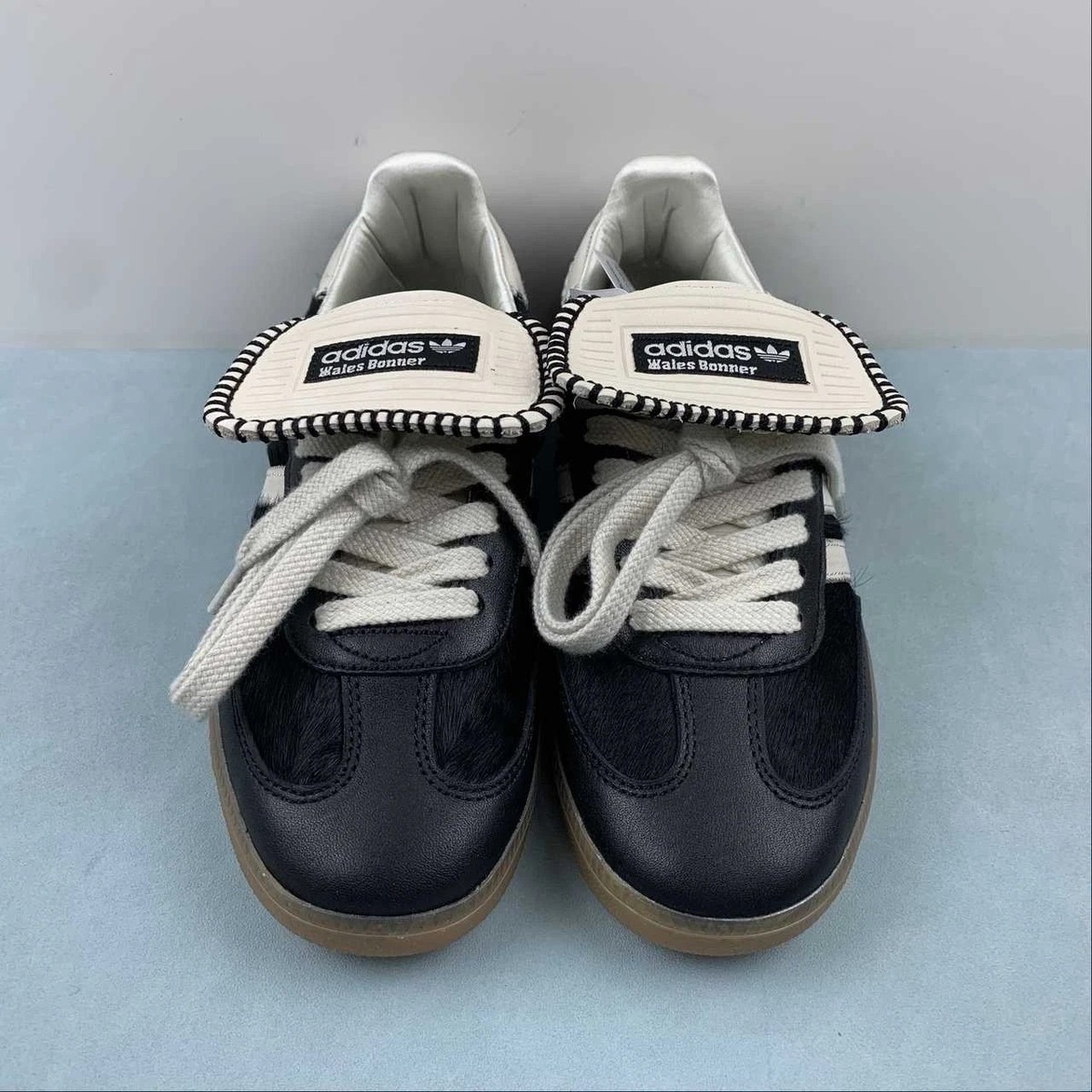 c*i様 Wales Bonner × adidas Samba Pony To Size 10.5 - Wales Bonner x adidas Samba Pony Black for sale online