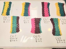 Handmade Crochet Headband 3.5 In. Width ONE SIZE