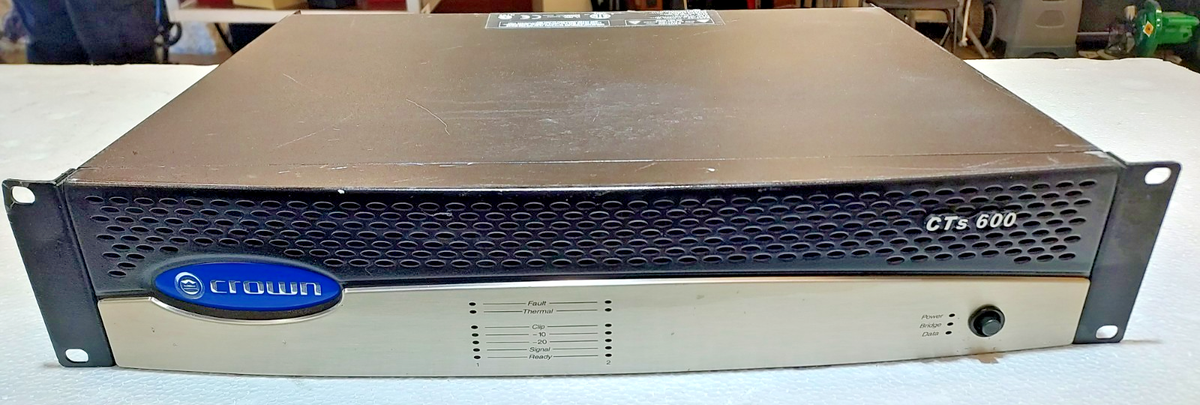 Crown CTS600 2 Channel Power Amplifier for sale online | eBay