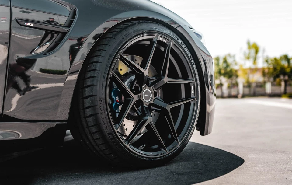 BMW M5 (F10) Wheels - Brixton Forged RF7 20x9.5", 20x11.0" - Gunmetal Satin - Image 3 of 4