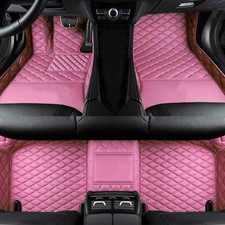 Fit For Dodge Charger Challenger Rt Car Floor Mats Leather Waterproof Carpets