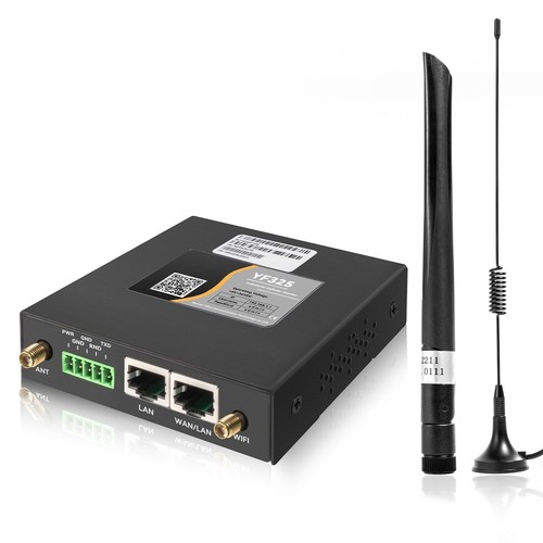 4G VPN Router, Industrial 4G LTE Router YF325 WiFi Modem Router Unlocked with...