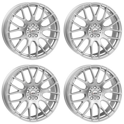 4 Autec Nimah Felgen 8,0x19 5x112 SIL für Mercedes-Benz GLB GLE Vito C A B M EQA