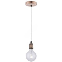 Leuchtendirekt Pendelleuchte Kupfer Max. 60W E27 Lampe Retro Vintage Industrie