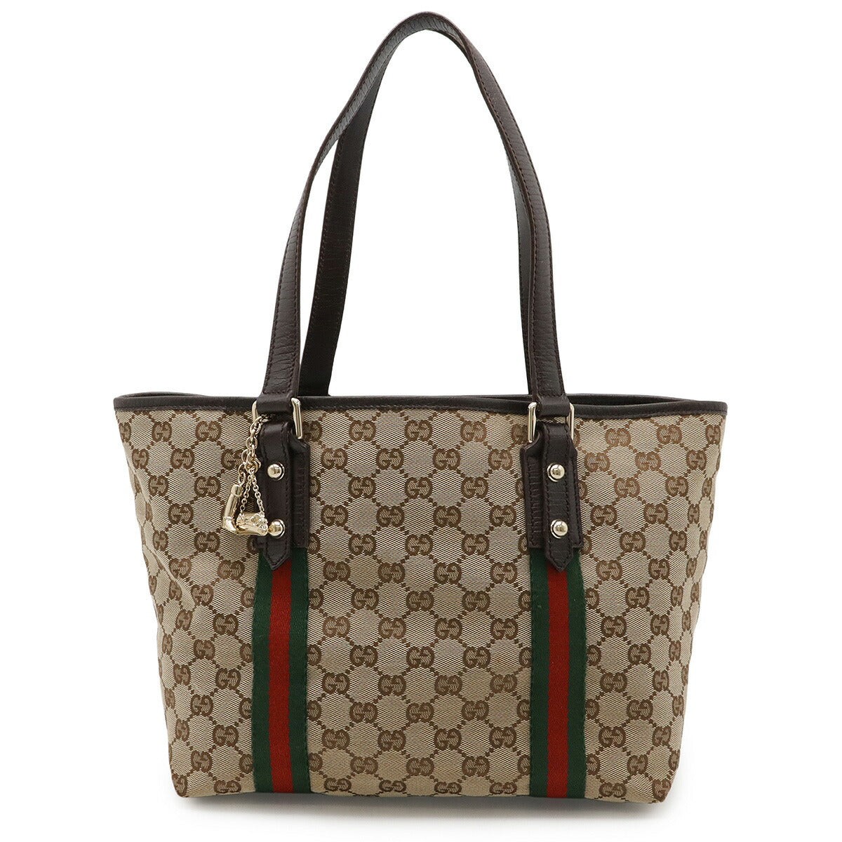 Gucci GG Monogram Canvas Tote Bag in Beige One Size 539699