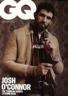 GQ November 2025 JOSH O'CONNOR Taz Skylar THE 50 MOST STYLISH PEOPLE ALIVE @ NEW