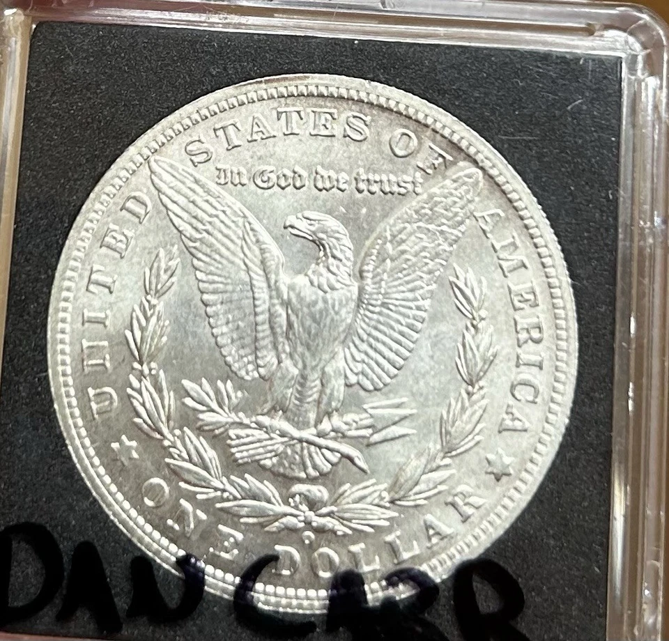 1909-O Morgan Silver Dollar - Daniel Carr Moonlight Mint Overstrike High Grade - Image 4 of 4