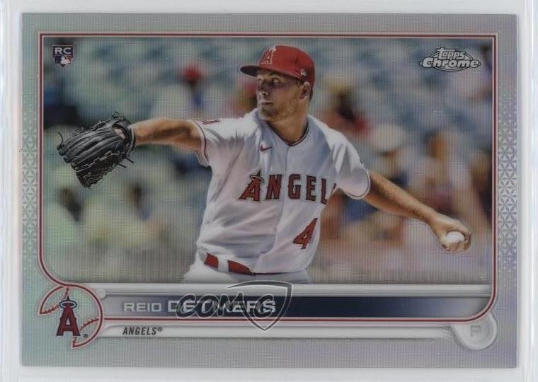 2022 Topps Chrome Refractor Reid Detmers #79 6u5