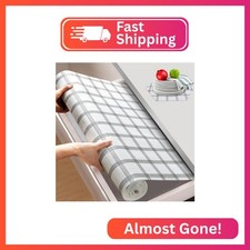 Beautysaid Shelf and Drawer Liner for Kitchen Cabinet Non Adhesive Non Slip