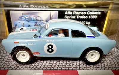 Alfa Romeo Gueiletta Sprint Trofeo, Bauer #9130. HO Slot Car, Sold Out, 62 of 91