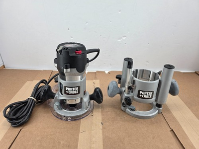 #ad Porter Cable 890 Heavy Duty Variable Speed Router amp; Plunge Base 6726 $220.00