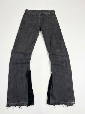 2000s Levis Low Rise Flared Jeans Vintage Y2K Bootcut Denim Pants Blue
