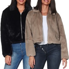 Only Damen Jacke Damenjacke Teddyjacke Plüschjacke Sherpa ONLDana Life Faux
