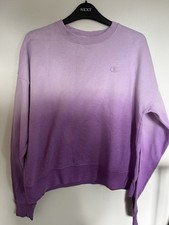 pink and purple glide champion pullover hoodie size XS