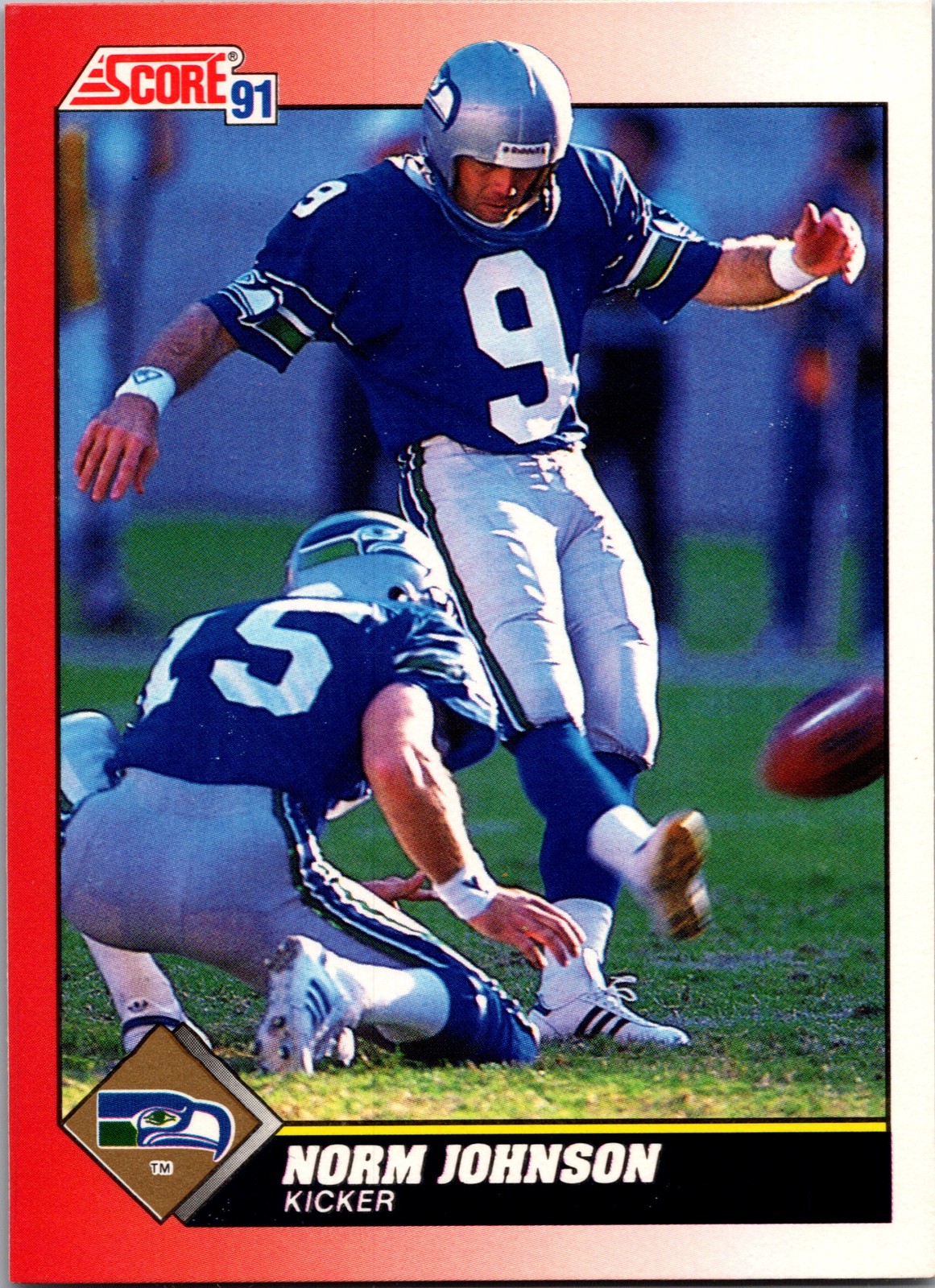 1991 CLASSIC/SCOREBOARD FOOTBALL #146 NORM JOHNSON