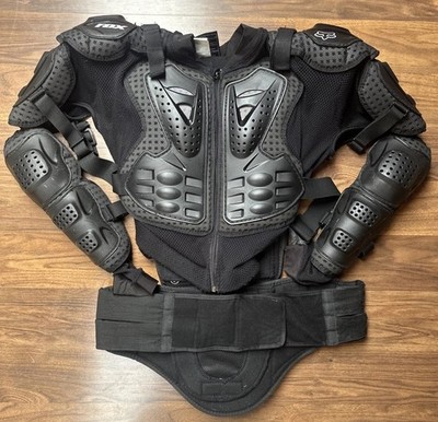 Fox Racing Titan Sport Jacket Motocross/Mountain Bike Body Armor  Large 10050