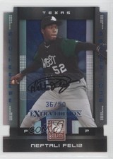 2008 Donruss Elite Extra Edition 36/50 Neftali Feliz #76 Auto 2x6